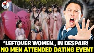 “LEFTOVER WOMEN” in despair! A massive dating event in Hangzhou… without a single man!