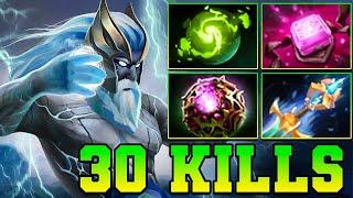 30 Kills Zeus 7.37 Mid Lane Meta !! Zeus Dota 2 Guide Tutorial Gameplay Carry Support