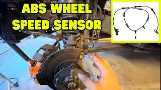 Jeep Wrangler Jk ABS Wheel Speed Sensor Replacement