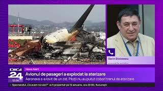 Care ar fi cauza prăbușirii avionului sud-coreean