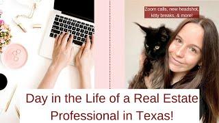 Day in the life of a real estate professional in texas