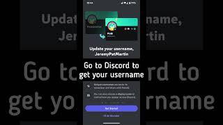 How to update your Discord username