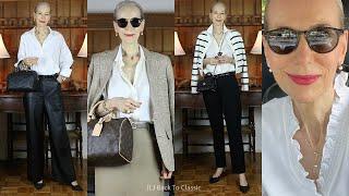 Timeless Style: 9 Elegant, Understated Fall-Winter Outfits / Classic Fashion Over 50