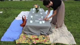 Dinner in the Garden - a local food summer feast with Blissoma and City in a Jar