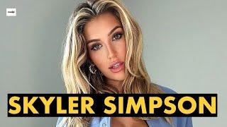 Skyler Simpson Instagram model info and bio