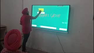 Interactive Flat Panel training