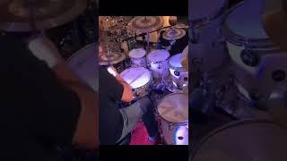 Drumming along the funk groove in a live version of '1975' by Incognito