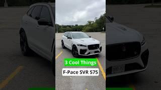 3 Cool Things 2025 Jaguar F-Pace SVR #performance #carreview #jaguarfpace