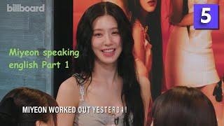 Miyeon Speaking English Cutely Part 1