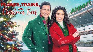 Planes, Trains, & Christmas Trees (2022) Lovely Romantic Trailer with Kathryn Davis & Olivier Renaud