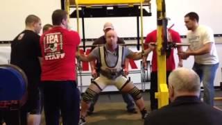 Dan Blankenship 3rd Attempt 700lbs