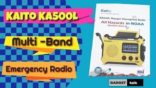 Kaito KA500L Emergency Radio