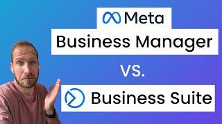 Difference between Facebook / Meta Business Suite & Business Manager (now: Portfolio) UPDATED 2024