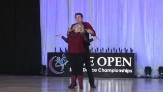 Ryan Boz and Jessica Morgan 2016 US Open Swing Dance Championships Pro Am