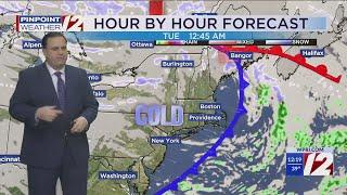 WPRI 12 Weather Forecast for 1/13/25:  Colder and windy weather ahead