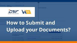 How to Submit and Upload the Required Documents in VIA