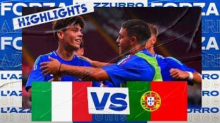 Highlights: Italia-Portogallo 2-0 | Under 17 | Amichevole