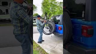  How to store e-bikes while traveling in a motorhome #rvlife #fulltimerv #motorhome #rv #rvtravel