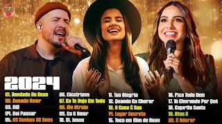 LOUVORES DE ADORAÇÃO - TOP MELHORES MUSICAS GOSPEL 2024: ISADORA POMPEO, GABRIELA ROCHA, ISAÍAS SAAD