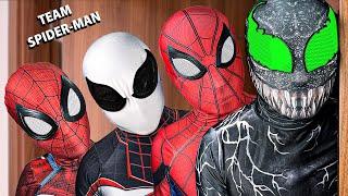 TEAM SPIDER-MAN vs BAD GUY TEAM || LIVE ACTION STORY 1