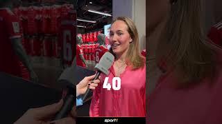 Das etwas andere Interview mit Sydney Lohmann vom FC Bayern München.  #shorts #12tefrau