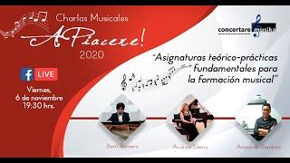 Concertare Musika - 17° Charla Musical A Piacere!