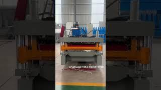 Double layer roofing sheet roll forming machine#rollformingmachine #rollforming #machine #machinery