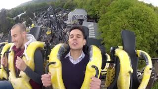 Express reporter Nathan Rao rides Alton Tower's newest roller coaster The Smiler.