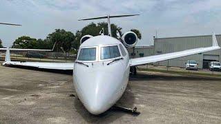 Gulfstream IV Gear Collapse Wreckage| Fort Lauderdale Executive Airport