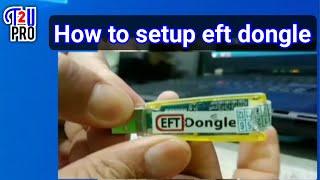 How to setup eft dongle pro