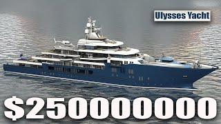 Inside $250million Ulysses yacht