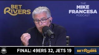 Niners Overpower Jets Defense 32-19 - Mike Francesa Reaction