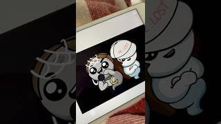 Обложка в стиле #thebindingofisaac в #adobefresco