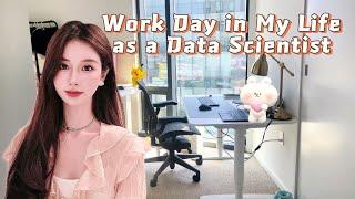 Work day in my life as a Data Scientist | 数据科学家工作的一天 ｜ Bunny’s Vlog | work from home daily