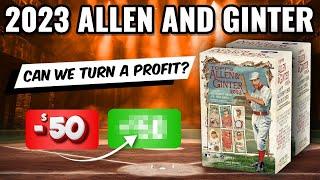 PROFIT CHALLENGE SOLID MINIS!! 2023 TOPPS ALLEN AND GINTER 2 BLASTER RIP