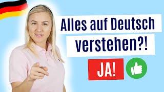 Mit dieser Übung verstehst du ALLES auf Deutsch! B2/C1