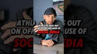 Social media can be harmful to your recruiting!  #basketball #baseball #football #sports #shorts