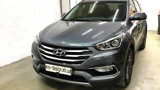 Hyundai Santa Fe замена линз улучшение света ремонт фар хендай билинзы