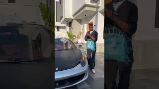 Ola of Lagos Overviews Zinoleesky's New Ferrari 458 Italia En Route Luxury Car 