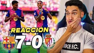 REACCIONES DE UN HINCHA al Barcelona vs Valladolid 7-0 *ESTE BARÇA ASUSTA*