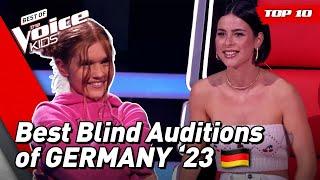 Best Blind Auditions of GERMANY '23 on The Voice Kids | Top 10