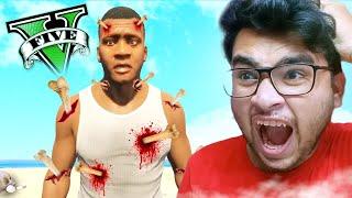 GTA V : FRANKLIN Breaking HIS EVERY BONE || Professor Of Pc Gaming