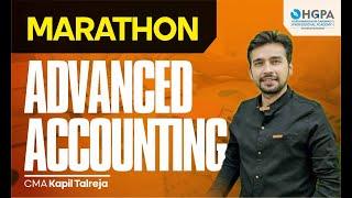 ADVANCED ACCOUNTING MARATHON - PART 1 | CA INTER | GROUP 2 | BANKING | CMA.KAPIL TALREJA | HGPA