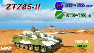 ZTZ-85-II Second Generation Main Battle Tank Gameplay MWT Tank Battles| mwt| mwt tank battles| tier3