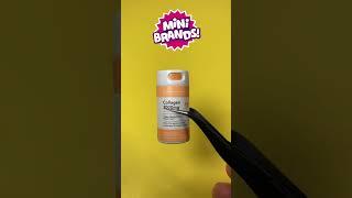 World's Tiniest Health by Habit Collagen Bottle #minibrands #blindbags #beauty #shorts #collagen