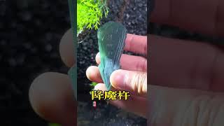 一杵在手，万邪不侵。金刚之力，守你内心的宁静与坚定。 #珠宝 #翡翠 #古玉收藏 #古玉收藏 #缅甸翡翠 #jade #玉佩