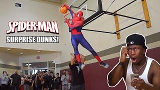 Spider-Man enters Dunk Contest!!