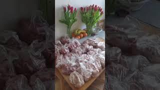 Заготовки мяса для собаки