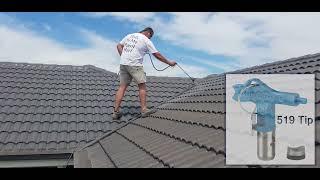 QTech QT290 Roof Painting