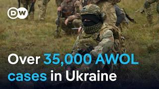 Can Ukraine stop the flood of soldiers deserting the frontlines? | DW News